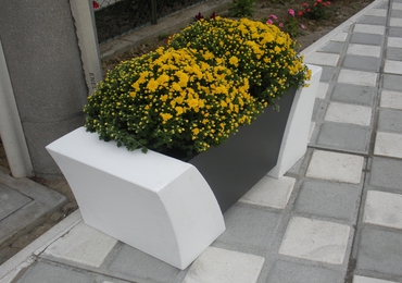 Block Flower Pot