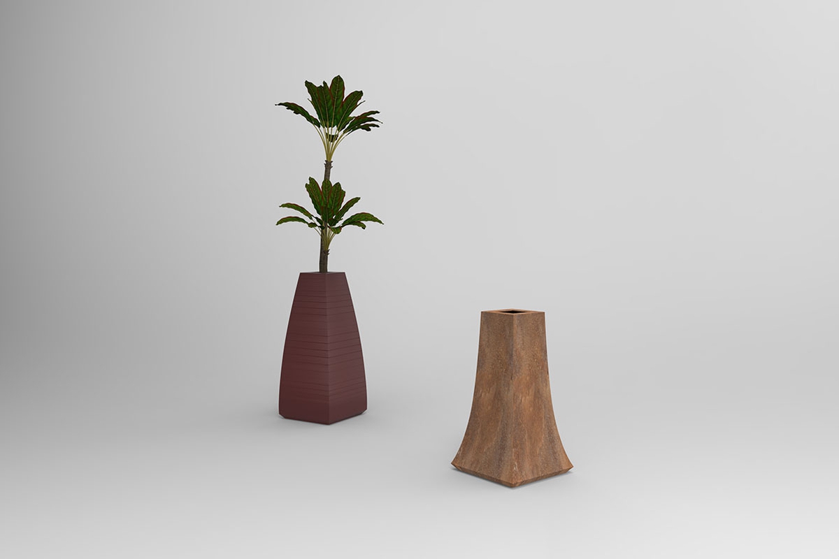 Vela Flower Pot