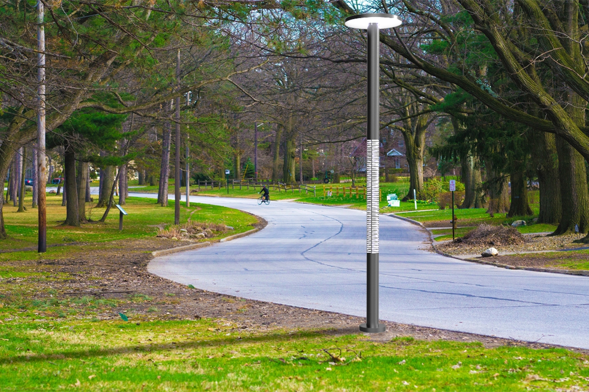 Round Lighting Pole