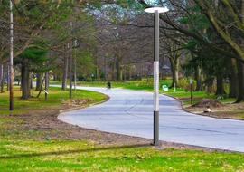 Round Lighting Pole